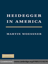 Heidegger in America (eBook)